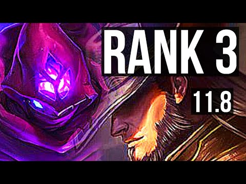 MALZAHAR vs TWISTED FATE (MID) (DEFEAT) | Rank 1 Malz, Rank 3, 70% winrate | EUW Challenger | v11.8
