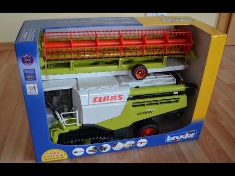 video-Kombajn CLAAS LEXION 780 TERRA TRAC BRUDER