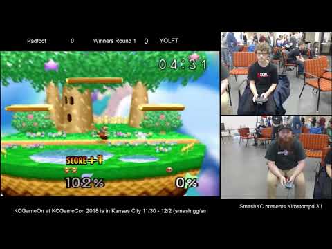 Kirbstompd 3 - Padfoot (Fox) vs YOLFT (Kirby) Winners 1
