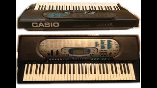 Video thumbnail for CASIO CTK-571 (styles and some sounds demonstration) by Keyboards - review - repair