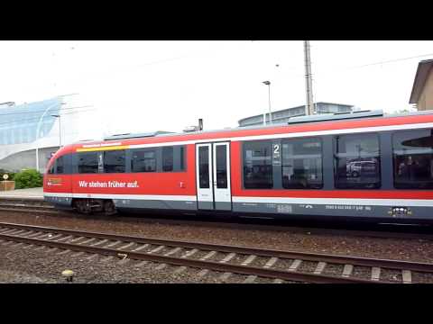 VT 642 Siemens Desiro der Elbe Saale Bahn als RegionalBahn