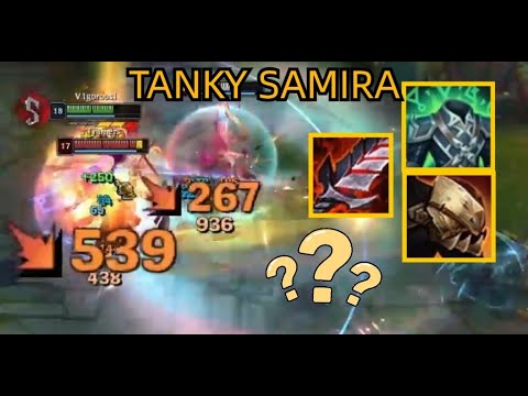 Patch 13.10 new TANK SAMIRA is BROKEN - LOL build guide