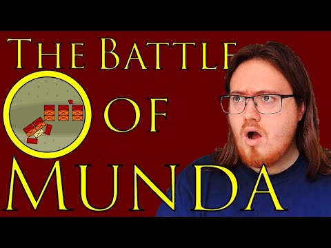 History Student Reacts to The Battle of Munda by Historia Civilis