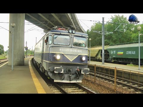 Trenuri in Gara Cernavodă Pod/Trains in Cernavodă Bridge Station - 07 September 2019