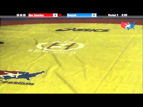 GR 66 KG - Ben Sanchez (New York Athletic Club) vs. Deepak . (IND)