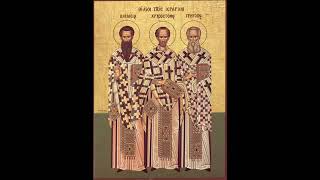 ✝️Acatistul Sfinților Trei Ierarhi Vasile,Grigorie și Ioan