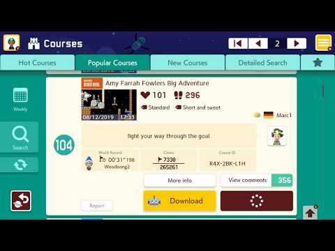 Super Mario Maker 2 -Amy Farrah Fowler's Big Adventure - By Marc1