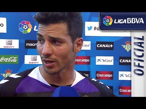 Interview Guerra after Real Betis (4-3) Real Valladolid - HD