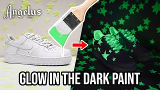 The BEST GLOW IN THE DARK PAINT of 2024! (Angelus Green Glow Paint)