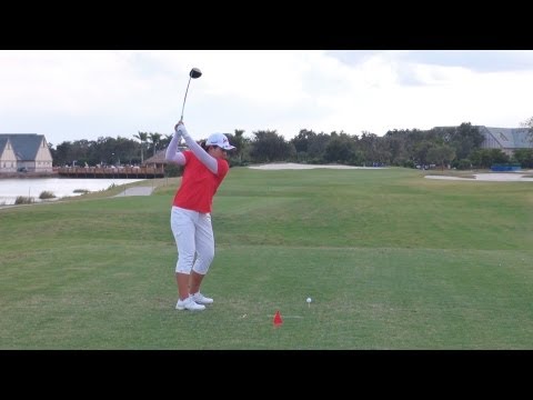 GOLF SWING 2012 - INBEE PARK DRIVER - DOWN THE LINE & SLOW MOTION - HQ 1080p HD