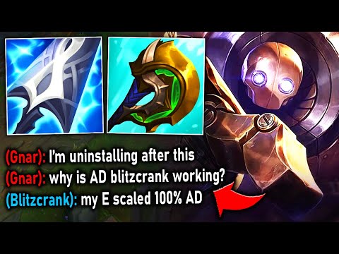 My team thought I was trolling with Blitzcrank top... so I 1v5 carried the game