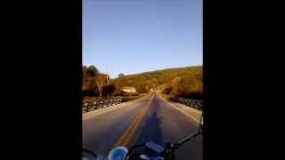 preview picture of video 'Raw footage Ride Motorcycle Upstate New York Oneonta Cooperstown Area'