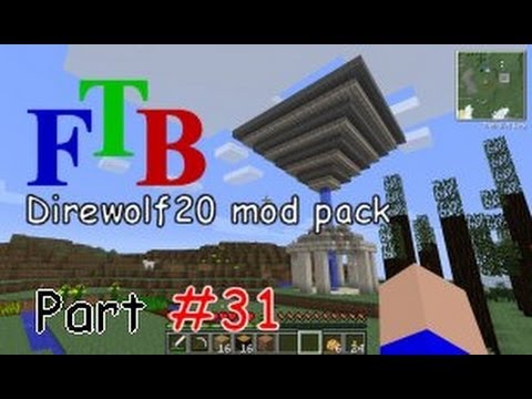 Minecraft Feed The Beast mod pack - Part 31 - The Thaumcraft room