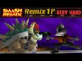 Smash Remix Classic Mode Remix 1P Gameplay With Giant Wolf VERY HARD