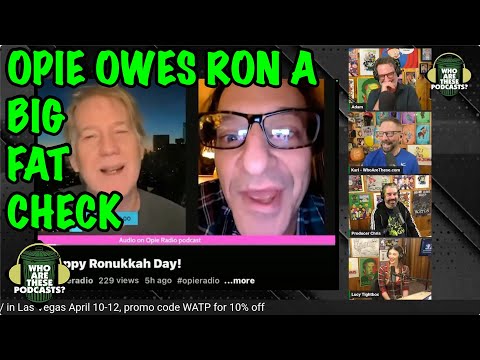Opie RAGES as Ron CLEANS UP on Ronukkah Day!
