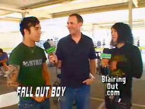 Fall Out Boy's Pete & F.F.T.L Sonny talk to Eric Blair 05