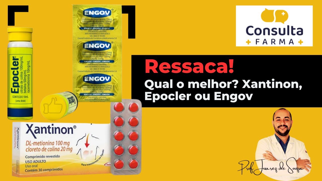 #Farma | Ressaca! Engov, Xantinon ou Epocler. Qual o melhor?