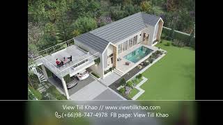 New Development of 2-4 Bed Nordic Style Pool Villas in Lush Green Surroundings at Hin Lek Fai, Hua Hin