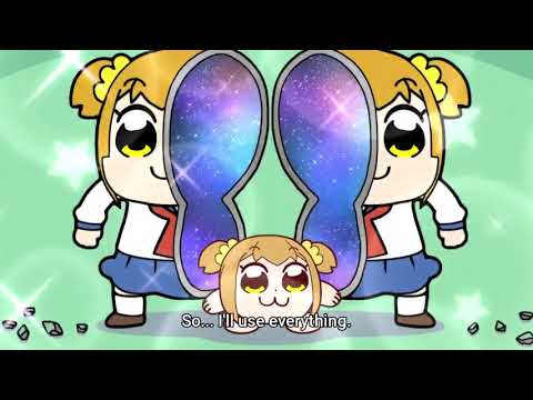 popuko ascends to godhood and becomes mini popuko - pop team epic season 2