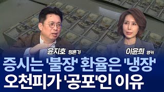 환율 한두 달 이내 안정? 트라우마 부르는 '1500원의 공포' 새로운 관점은? / 윤지호 평론가