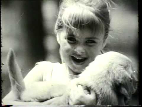 Vintage Ken L Ration Dog Food commercial with cute kids singing "My Dog's Better Than Your Dog"