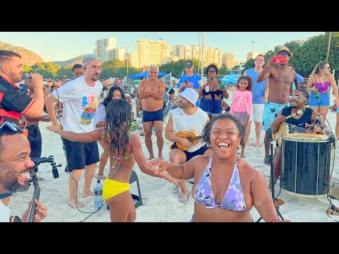 Pagode na Praia - Ô Queiroz / Só Depois / Deixa Alagar