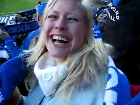 Football Cupfinale in norway 2006 Sandefjord Fotball ( SF ) VS FFK (Fredrikstad Fotball Klubb)