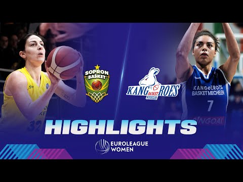 Sopron Basket v Kangoeroes Mechelen | Gameday 8 | Highlights | EuroLeague Women 2022-23