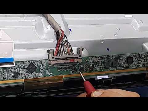 Solucionando tv con imagen solarizada