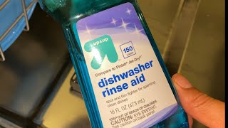 How to add dishwasher rinse aid without spilling it all over the place