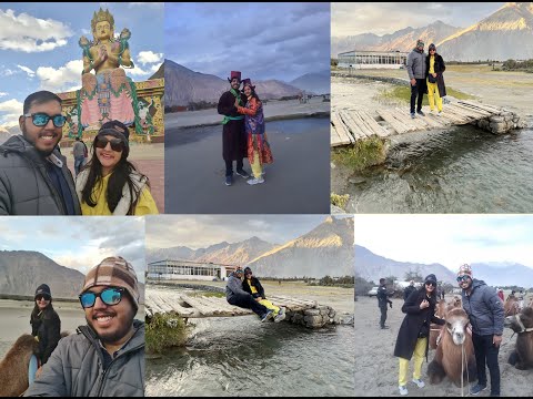 Leh Ladakh tour | Day 3- part 2  | Diskit Monastery | Hunder | Camel ride | Nubra Valley