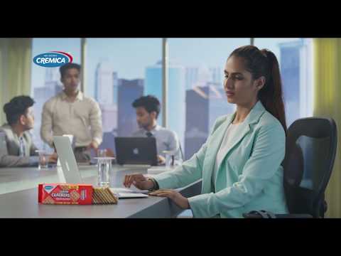 Vedika and Saumitra Cremica Sugar Crackers