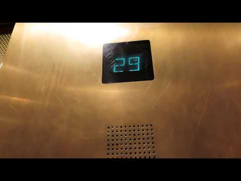 Before VS after of the Custom Otis series one Traction elevators @ The Nugget- Reno, NV.