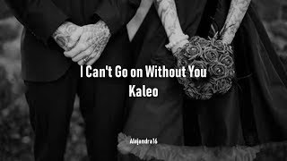 Kaleo - I Can&#39;t Go on Without You (Lyrics / Sub. Español)