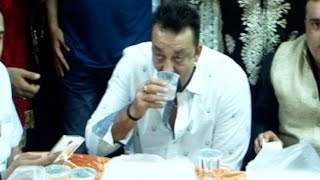 Sanjay Dutt Spotted At Sehri Dinner!