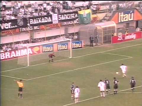 Santos 3 x 3 Ponte Preta - Campeonato Brasileiro 2000