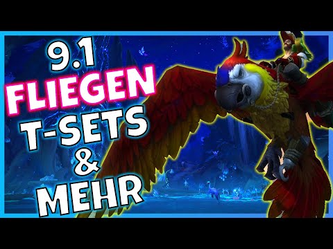 WOW SHADOWLANDS🐦PATCH 9.1 | FLIEGEN,T-SETS,NEUER RAID & MEHR | BROKKEN