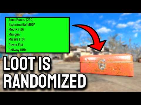 I Broke Fallout 4 With Randomized Loot