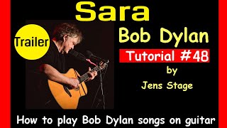 How to play Sara by Bob Dylan | Easy Guitar Tutorial