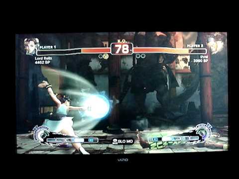 SSF4: Relix (Chun Li) vs Threi (Dee Jay) - GAF XBL 3 vs 3 Team Tourney - Set 2