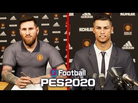 SIGNING MESSI AND RONALDO IN PES 2020!!!