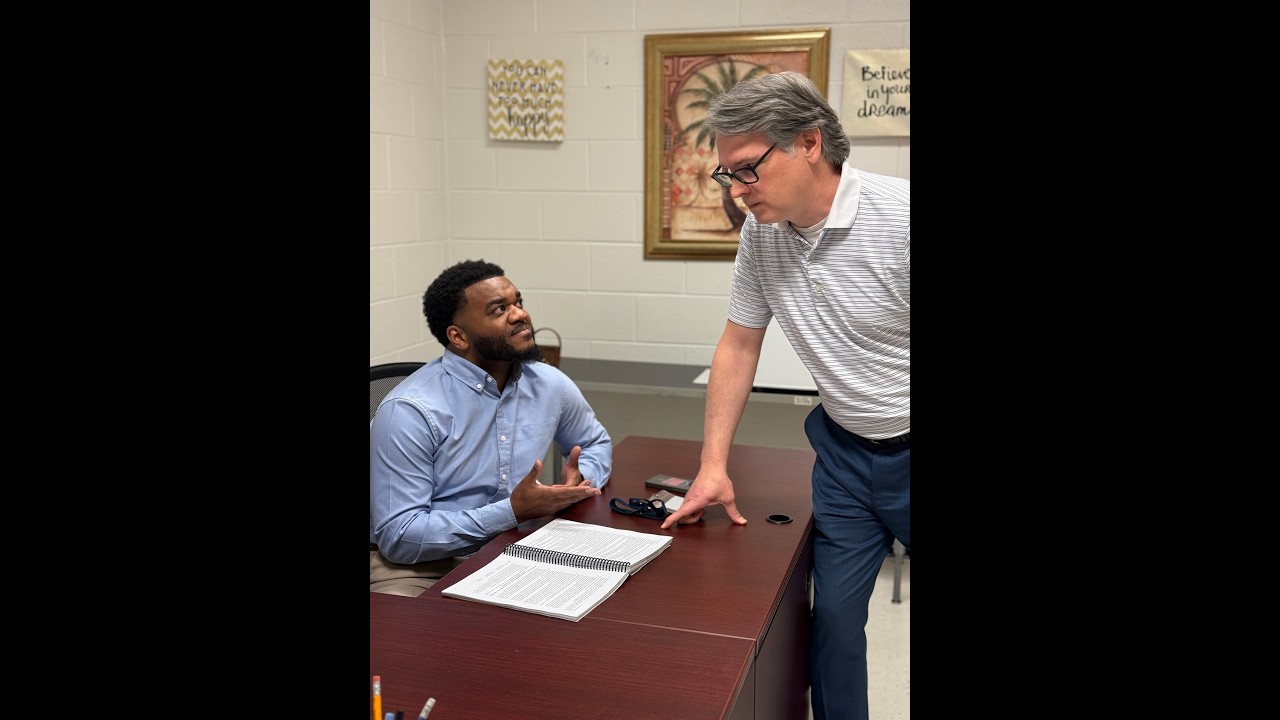 A teacher STORMS into the office to file a formal complaint against Principal Johnson!