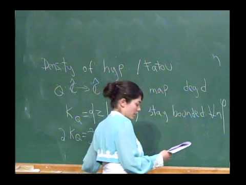 Workshop on Low-Dimensional Dynamics - Sofia Trejo