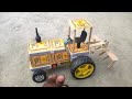 How To Make Matchbox Tractor At Home Diy Mini Tractor Mini Tractor Science Project