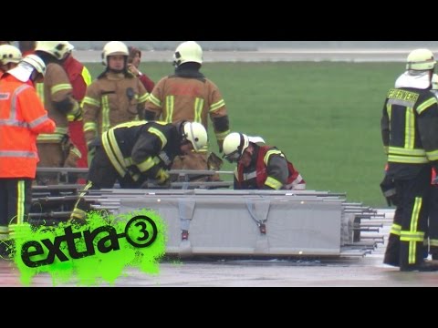 Realer Irrsinn: Katastrophenübung am BER | extra 3 | NDR