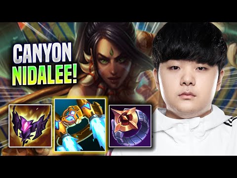 CANYON IS INSANE WITH NIDALEE! - DK Canyon Plays Nidalee JUNGLE vs Rek'sai! | Season 2022