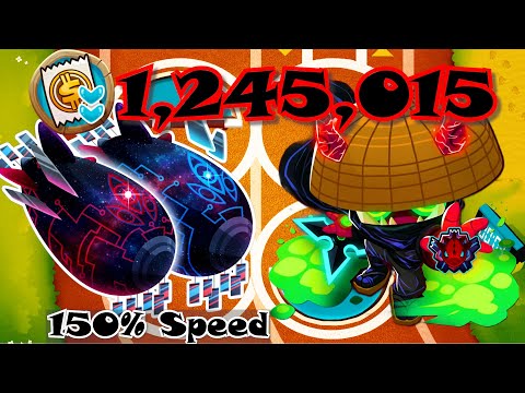 TOP 2 | Least Cash : 1,245,015 $ | Elite Ranked Phayze | BTD6 Boss Tutorial