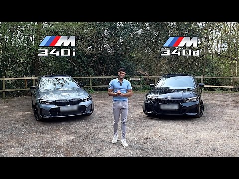 BMW M340i vs M340d - Petrol vs Diesel: Can You Tell The Difference? *DRIVE COMPARISON*