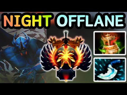 🔥 NIGHT STALKER OFFLANE NO VISION NO ESCAPE | DOTA 2 GAMEPLAY 🔥