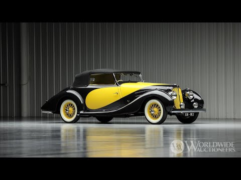 Thumbnail for 1935 Delahaye 135M Competition Drophead Coupe • The Scottsdale Auction • January 26 at 5 PM by Delahaye